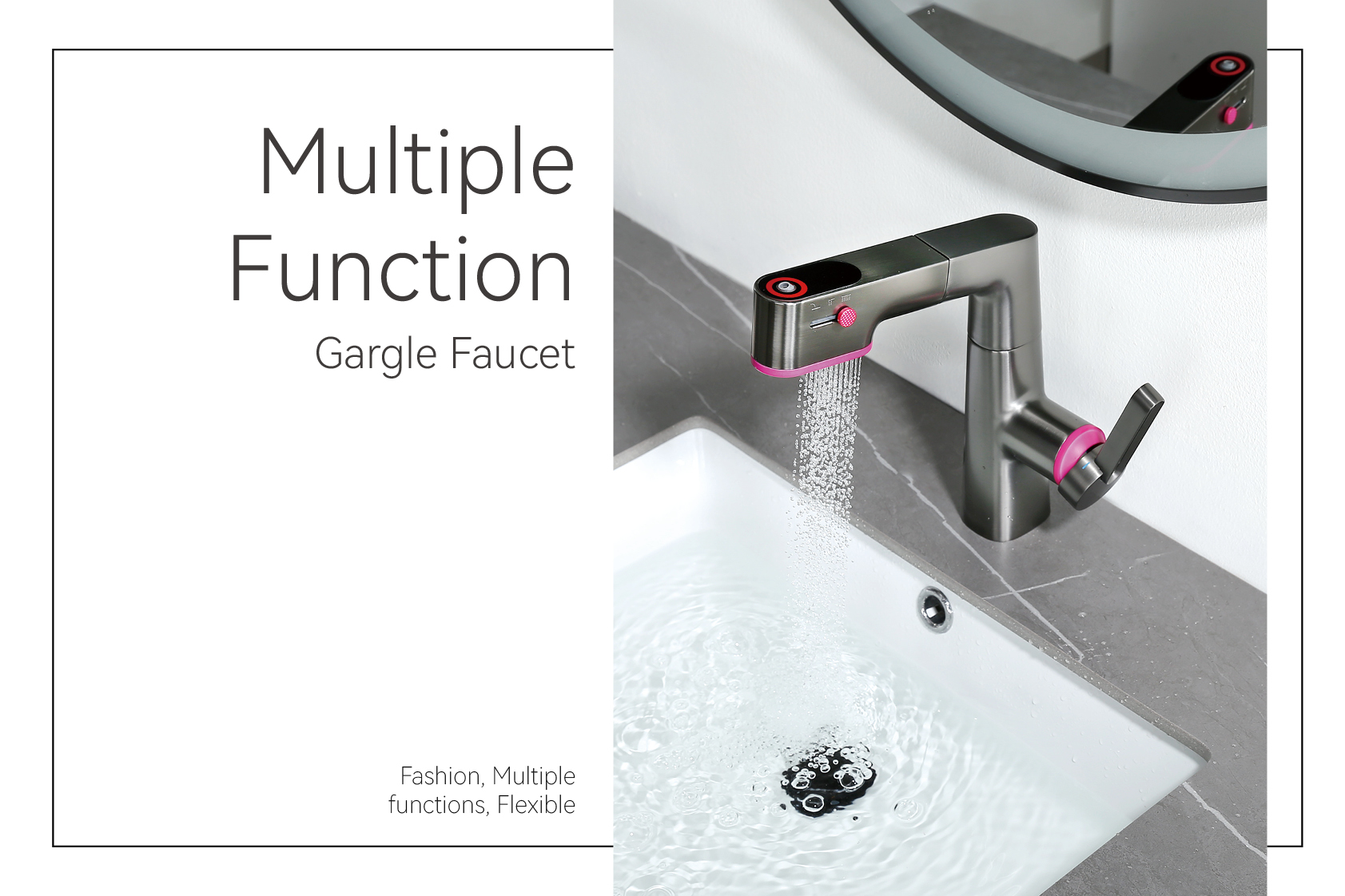 pull-out basin faucet