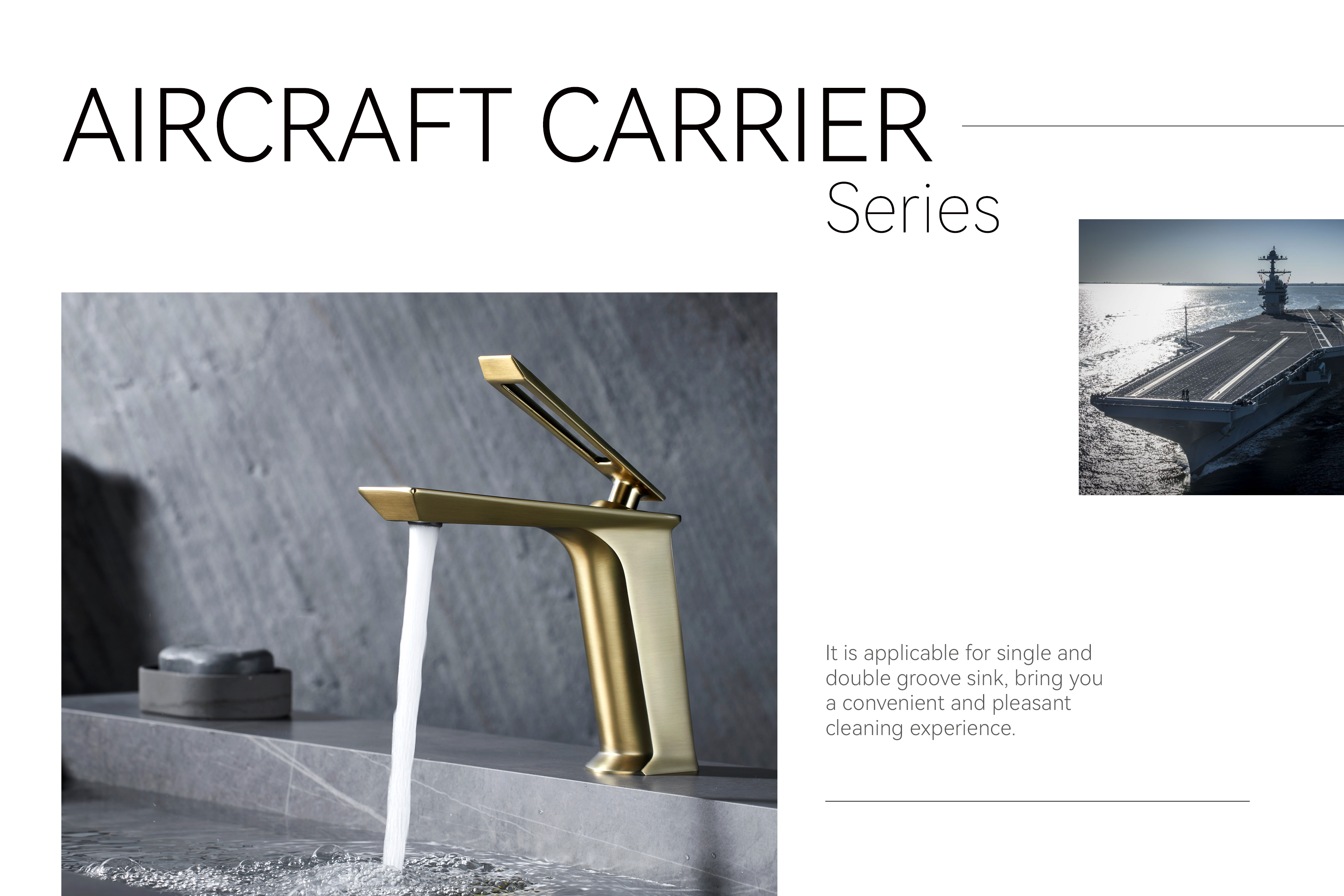 single bathroom faucet