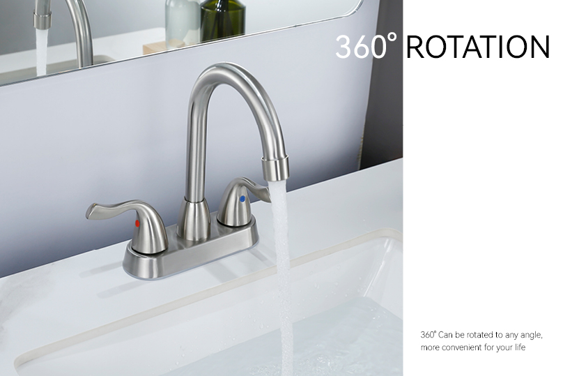 two handle bathroom faucet