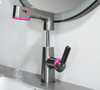 Multiple Function Basin Faucet With Gargle Sprayer BF04001-BGM