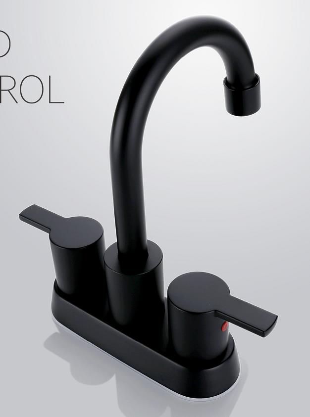 4 Inch Black Basin Faucet BF02011-K09-MB