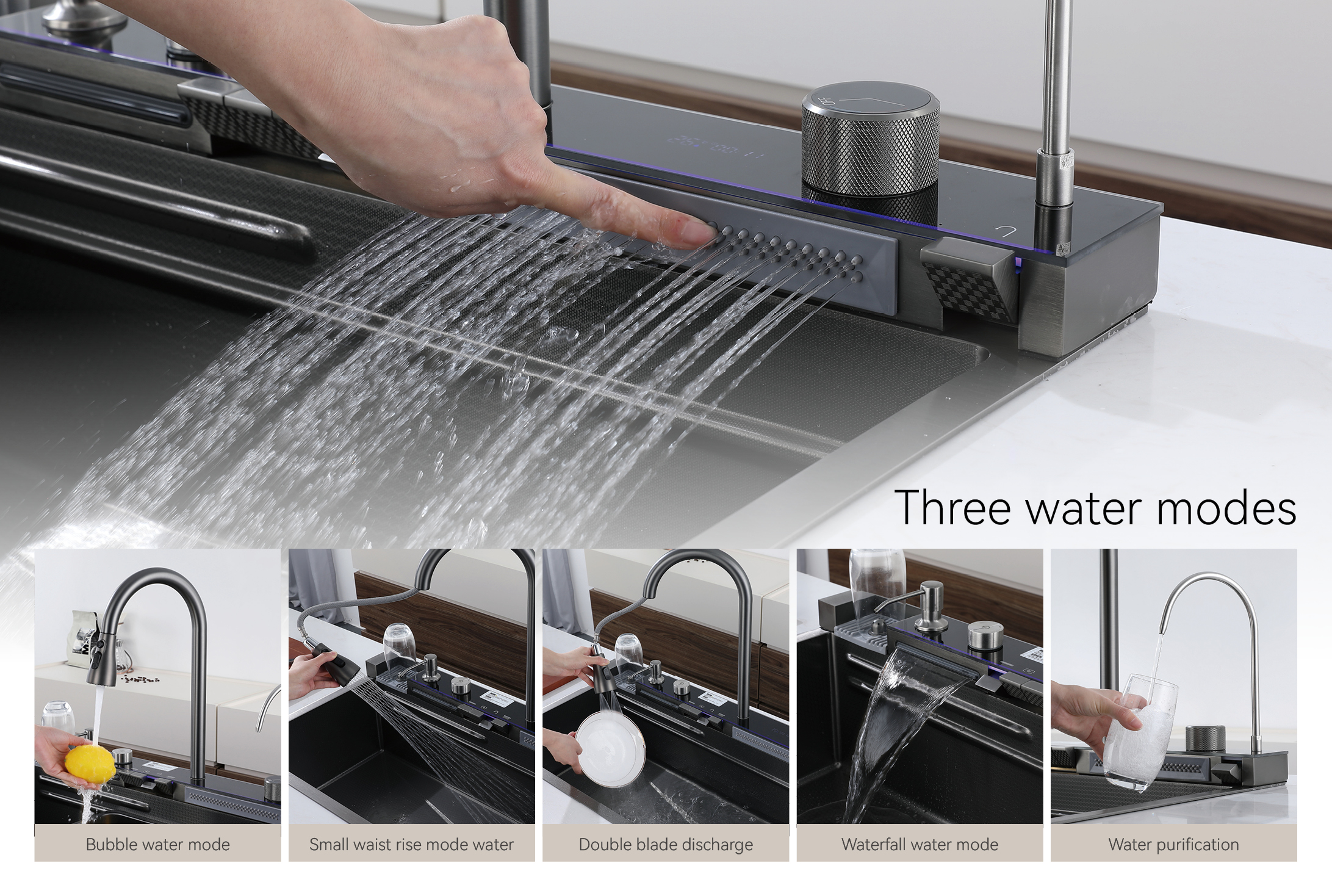 Integrated Kitchen Sink