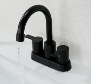 4 Inch Black Basin Faucet BF02011-K09-MB