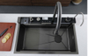 Integrated Flying Rain Waterfall Sink Workstation for Household KF04003-BGM