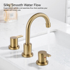 SLY Deck-mounted Double Handle Faucet Basin Faucet