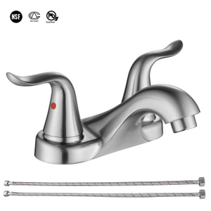 Two Handle Bathroom Luxury Chrome Brass 4 Inch Faucet Best Faucet 