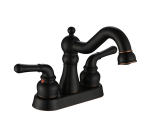 SLY Double Handle Retainable Faucet Bathroom Faucet