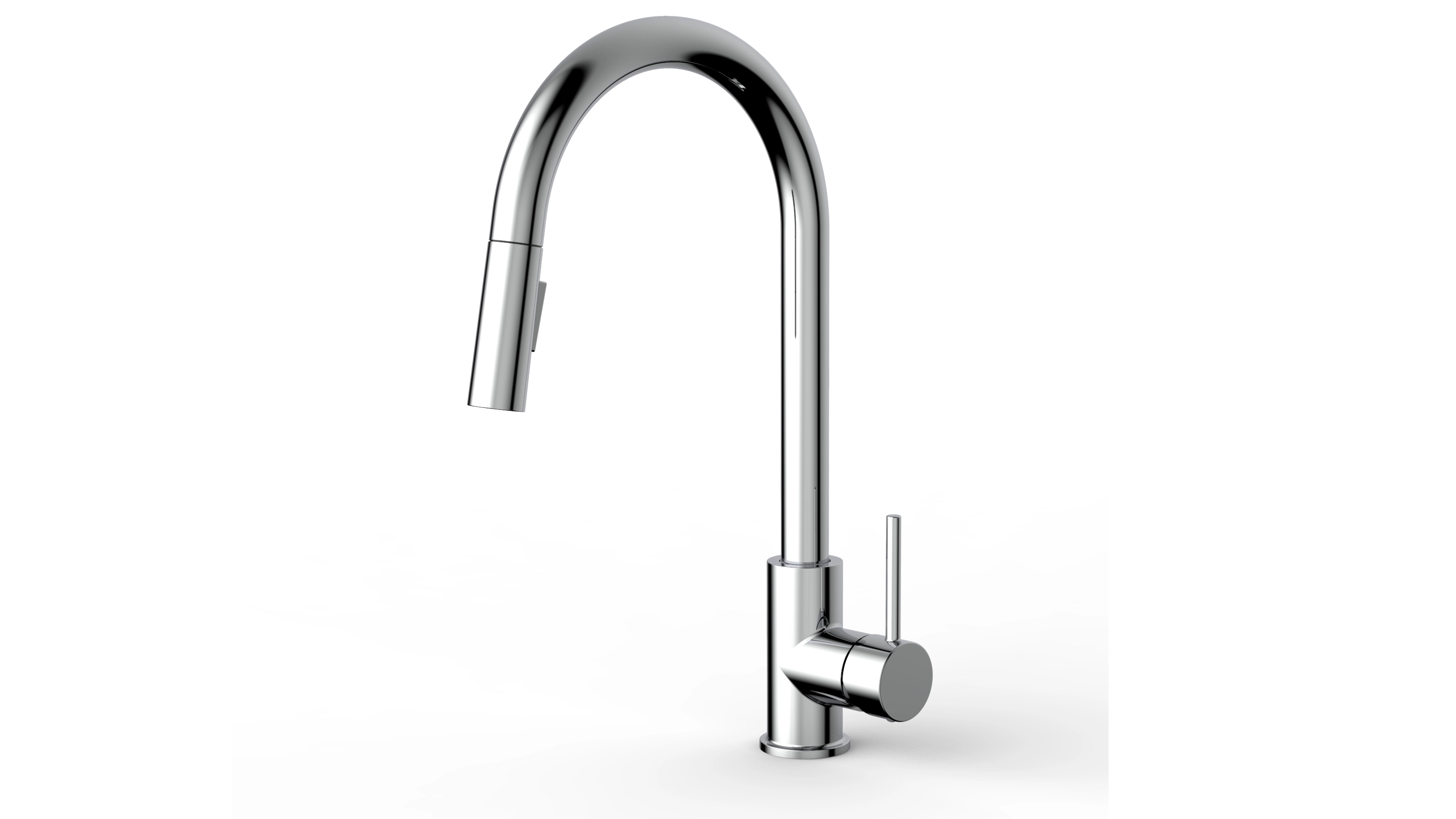 Pull Down Kitchen Faucet