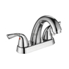 SLY Double Handle Basin Faucet Brushed Nickel Basin Faucet Bathroom Tap 