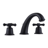 SLY Modern Wash Face Basin Faucet Widespread 8 Inch Brass 2 Handle Mixer Tap Bathroom 3 Hole Lavatory Sink Faucet