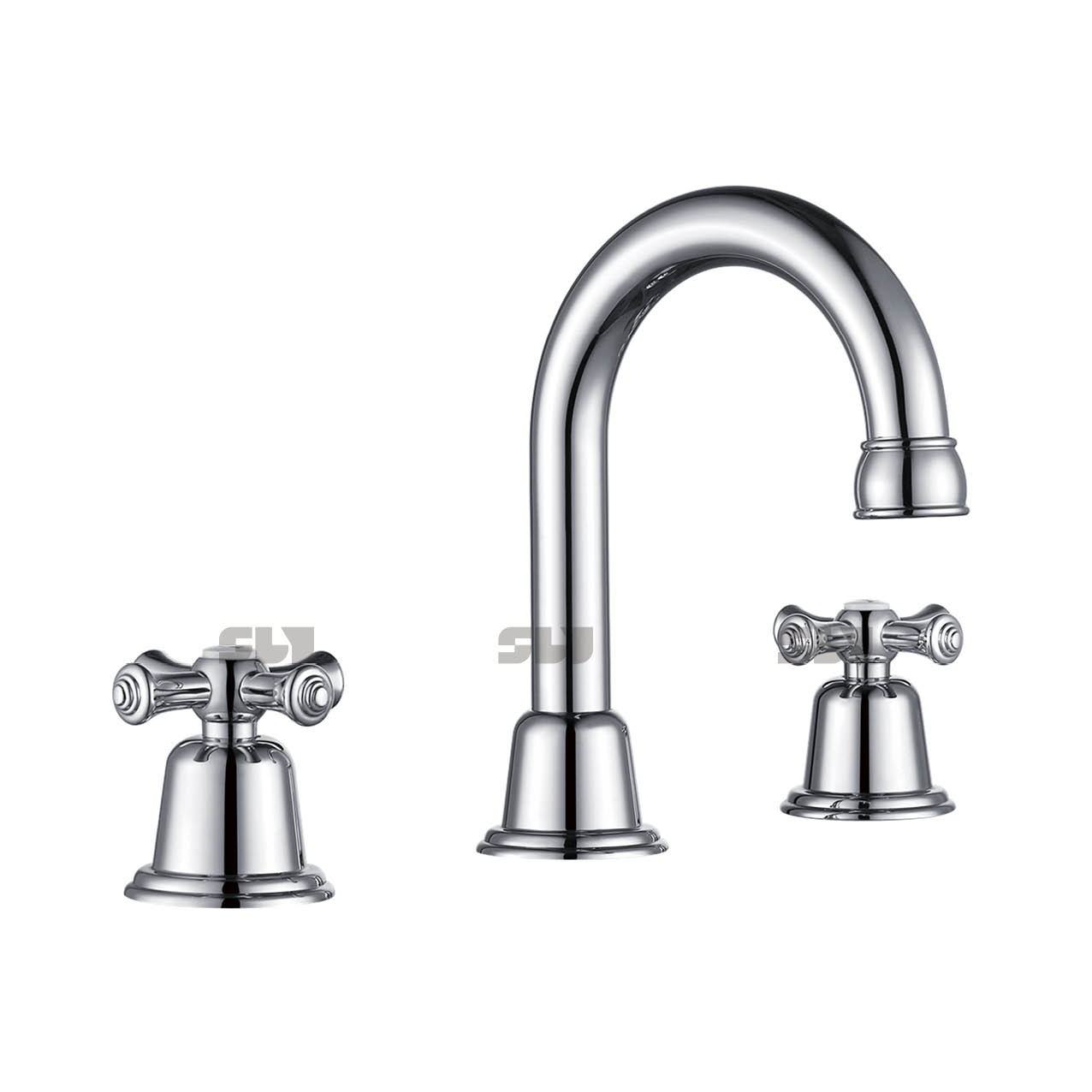 SLY Double Handle Faucets Are Used in Bathrooms