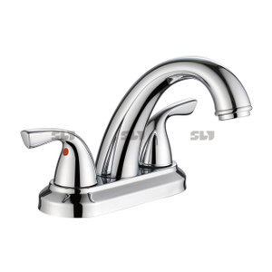 SLY Two Handle Centerset Basin Basin Mixer Faucet 