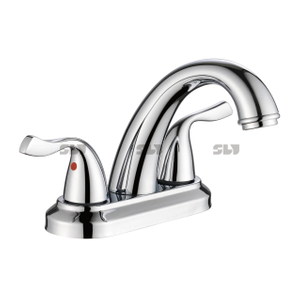 SLY Two Handle Centerset Basin Wash Mixer Faucet For Shower Room