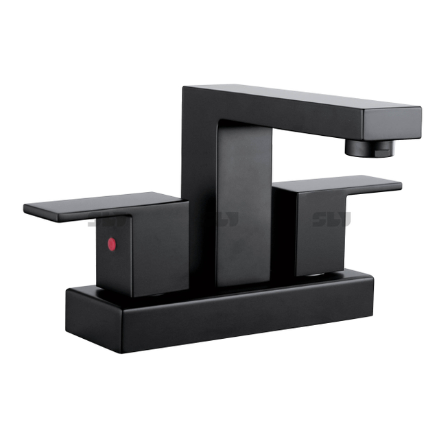 SLY Two Hole Center Basin Faucet Used in Hotels