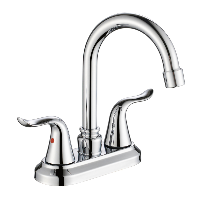 SLY Zinc Chrome Wall Mount Water Mixer Faucet Tap