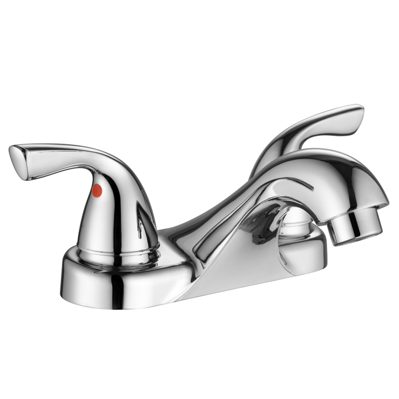 SLY Brushed Nickel Bathroom Taps Basin Mixer Faucet