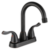 SLY Hot Sells Double Headed Handle Faucets Bathroom Faucets 4 Inch Centerset Faucet