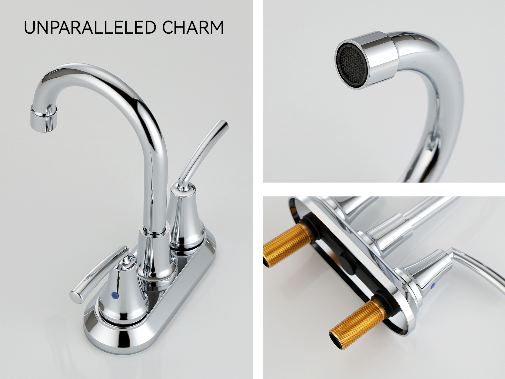 single bathroom faucet