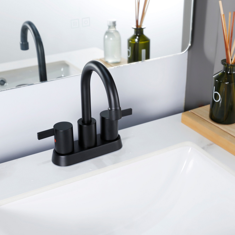 SLY Zinc Brushed Nickel Bathroom Sink Mixer Water Tap Washroom Basin Mixer Faucet Tap