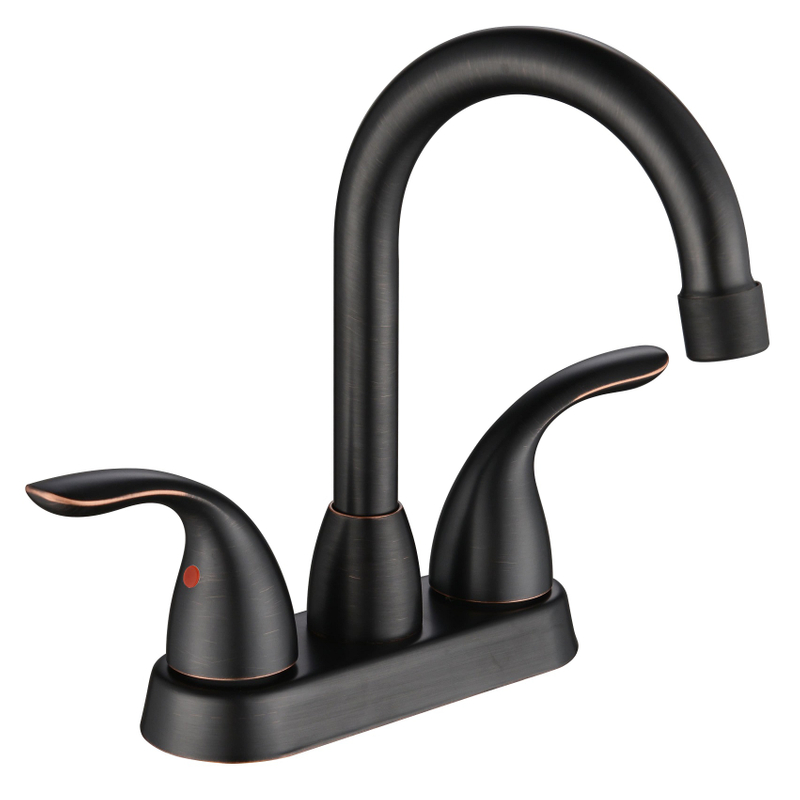 SLY Brass Oil Rubbed Bronze Special Design Single Hole Deck Mounted Basin Bathroom Faucets Tap