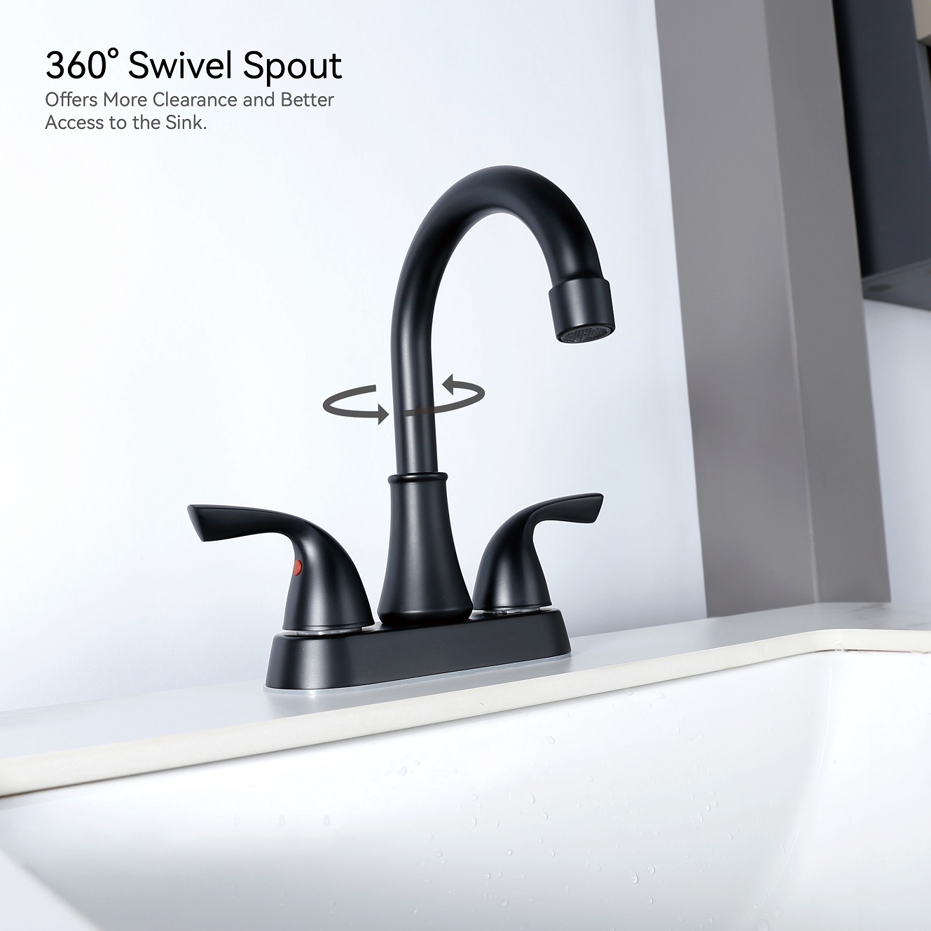 SLY Brushed Nickel Single Lever Cold And Hot Pull Out Mixer Taps