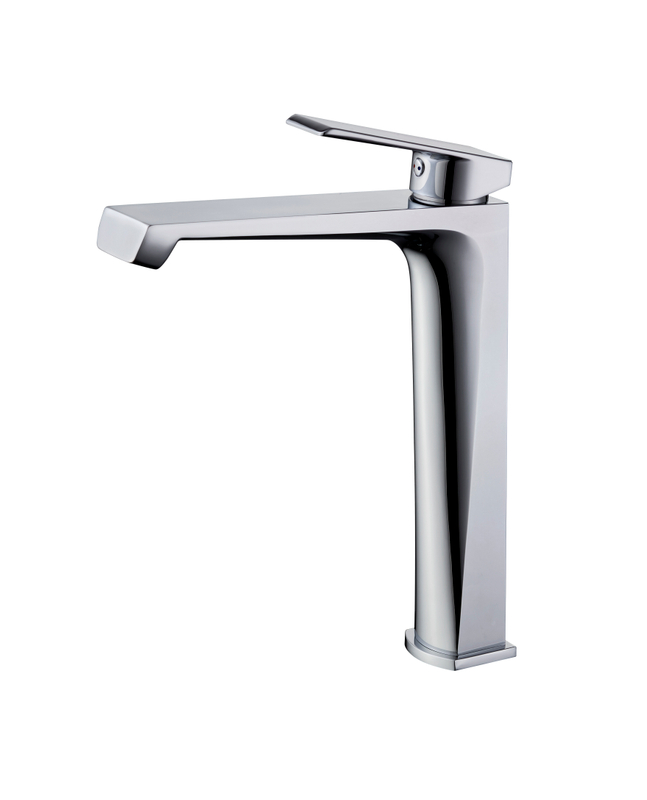 SLY Brass Good Selling Brass Basin Faucets Single Hole Washroom Mixer Water Taps Lavatory Faucet