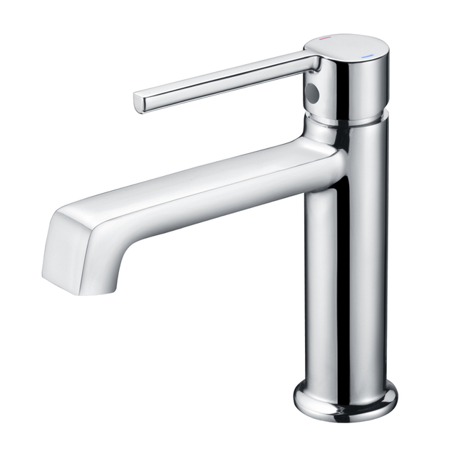 SLY Brass Rose Gold High Quality Bathroom Faucet Hot Cold Brass Water Tap Mixer for Apartment Project