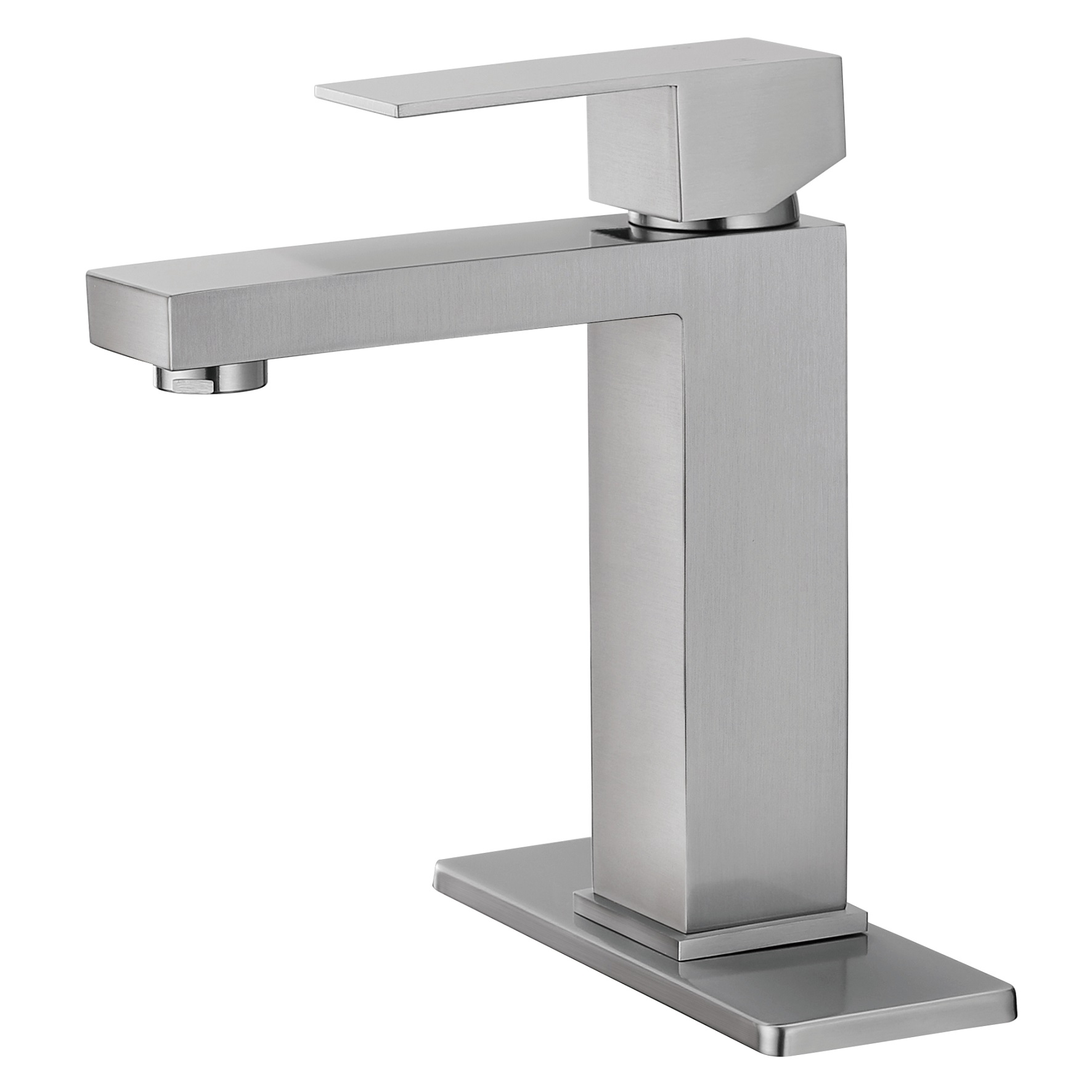SLY Wholesale Corrosion Resistant Stainless Steel Center Single Hole Bathroom Faucet