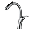 SLY Brass Kitchen Faucet Copper Water Tap Modern Taps Pull Out Sprayer