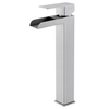 SLY Brass Chrome Stainless Steel Single Handle Hot And Cold Bathroom Basin Faucet Easy To Control Water 