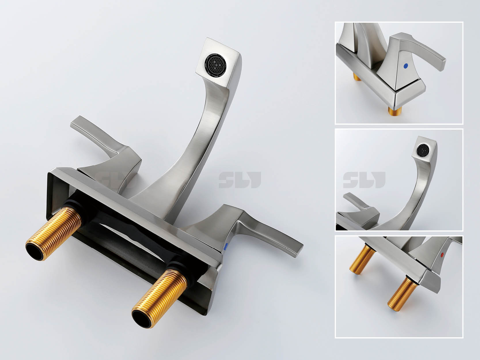 brushed nickel faucet