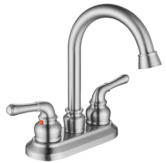 SLY Double Handle Faucet Cold And Hot Water Mix Set Faucet