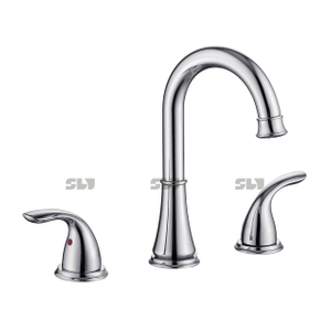 SLY CUPC Faucet Deck Mounted Two-Handle Bathroom Faucet