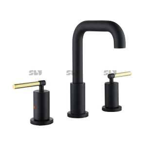 SLY Hot Sale Basin Faucet Waterfall Deck Mounted Mixer Hot Cold Brass Water Tap Chrome Polished Wash Face Bathroom Sink Faucet