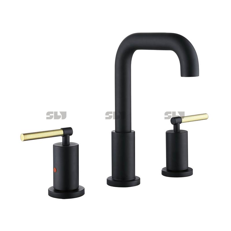 SLY Hot Sale Basin Faucet Waterfall Deck Mounted Mixer Hot Cold Brass Water Tap Chrome Polished Wash Face Bathroom Sink Faucet