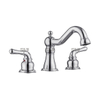 SLY Luxury Double Handle Sink Basin Faucet Bathroom Wash Face Basin Faucet 