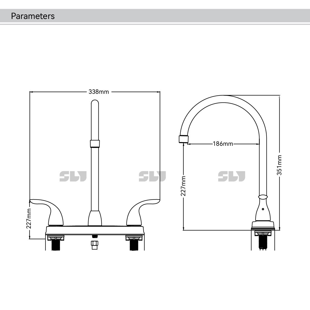 Balck Kitchen Faucet