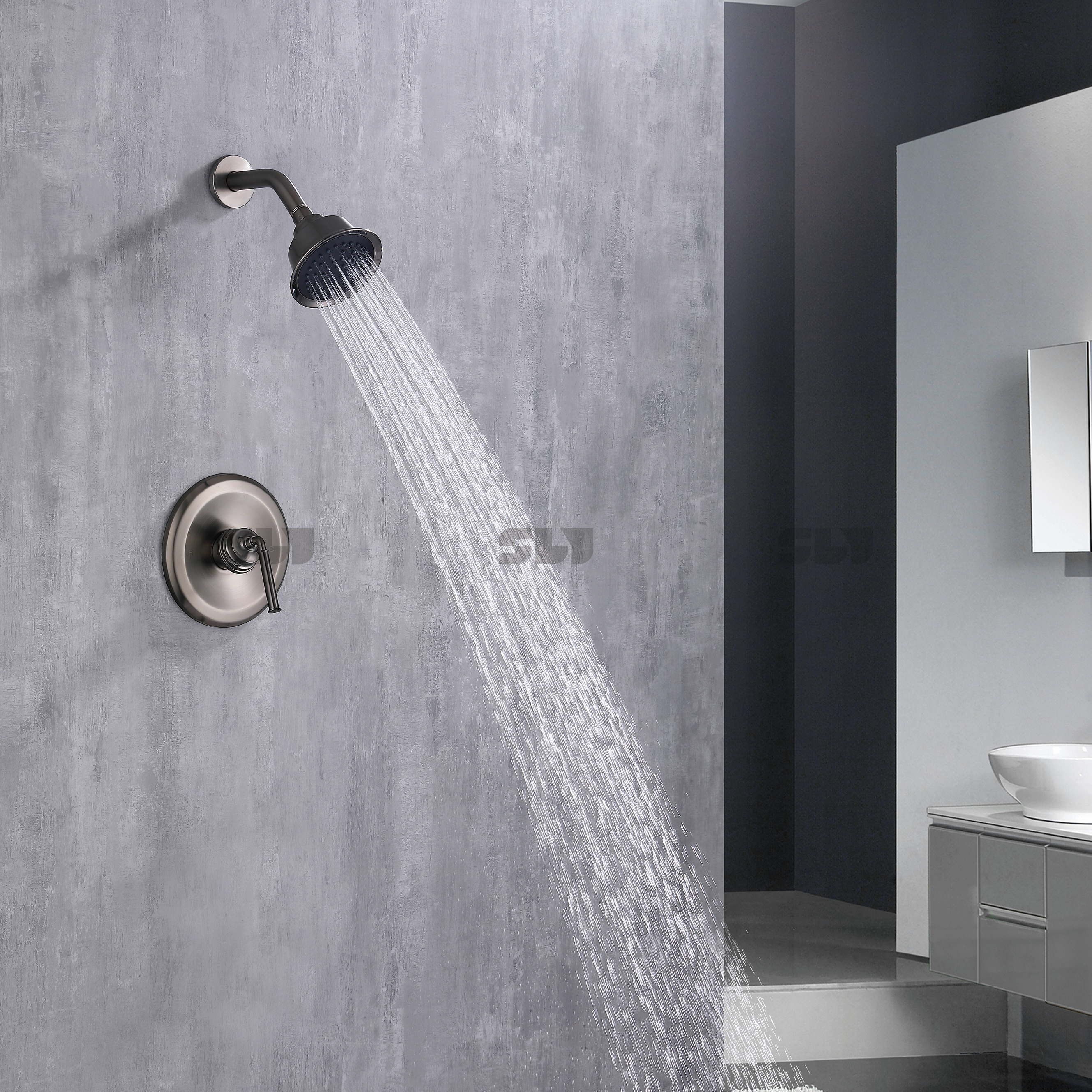 concealed shower mixer