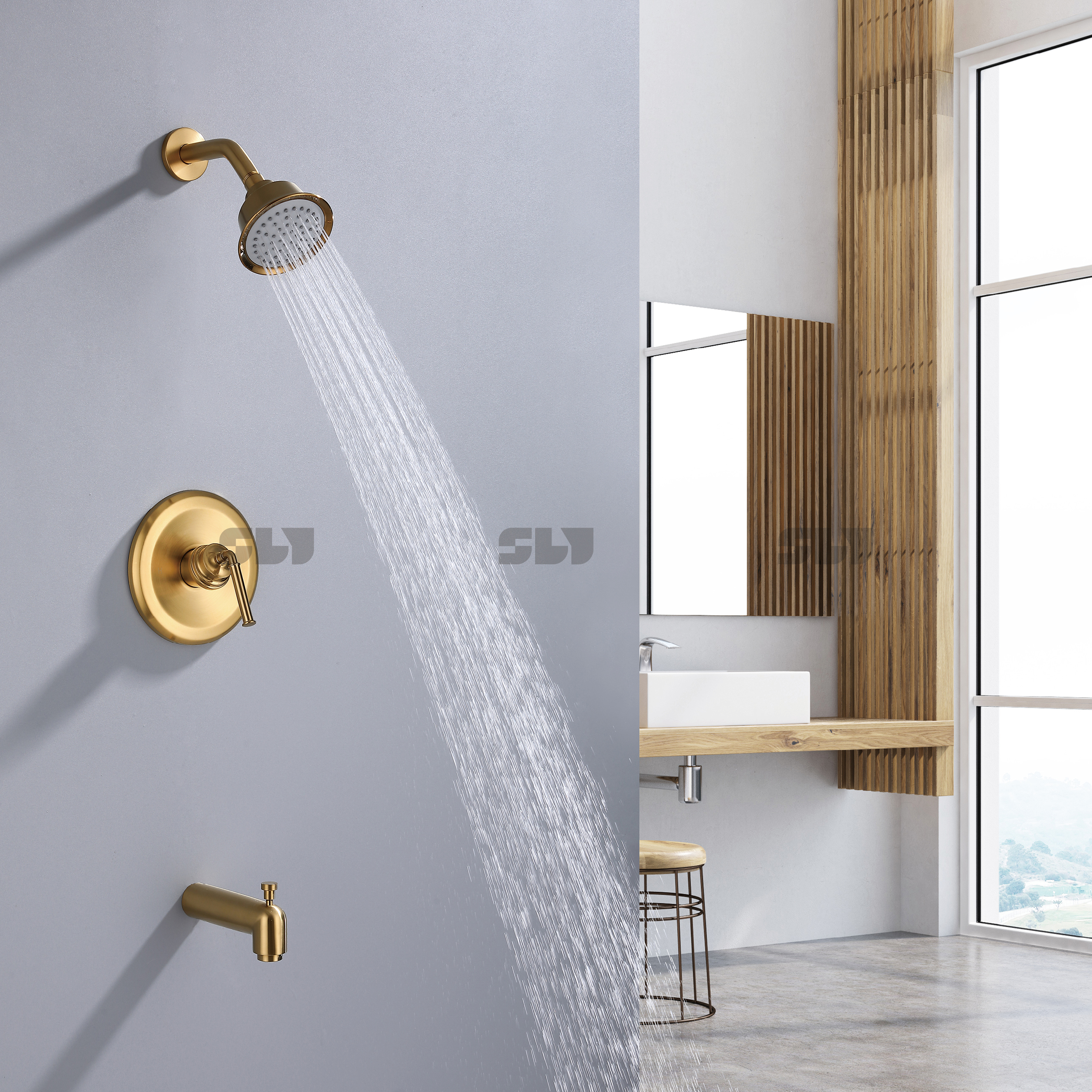 shower mixer faucets