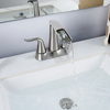 Factory Wholesaler Double Handle Bathroom Faucet Water Faucet Home Sink Faucet 
