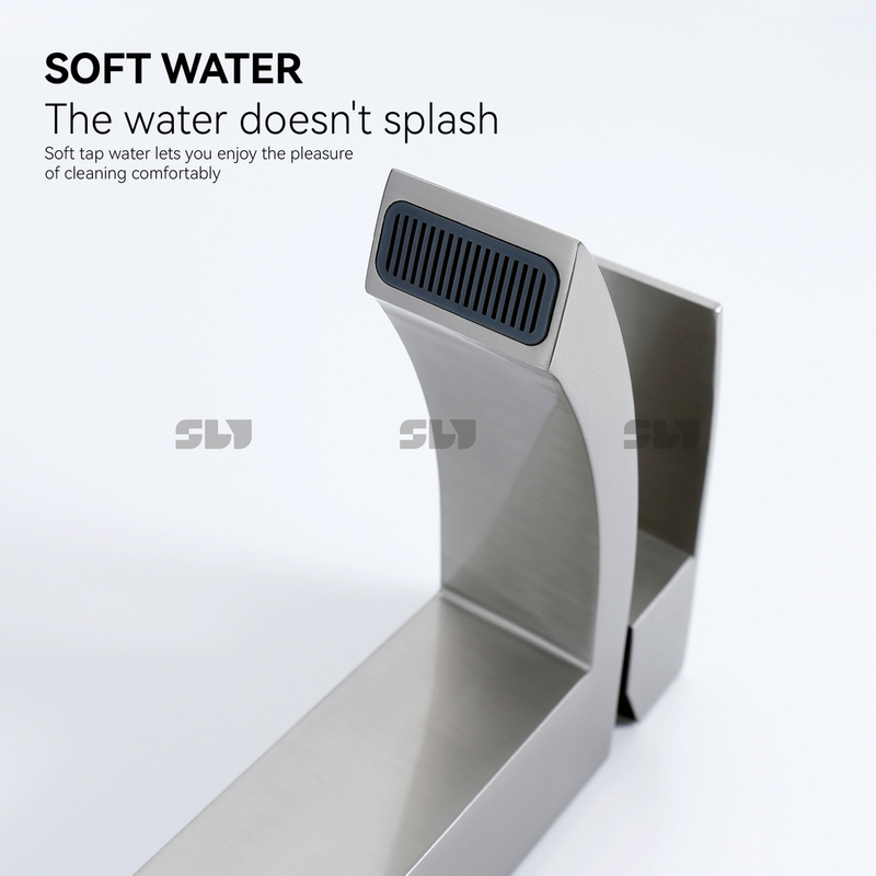 SLY Stainless Steel Faucet Bathroom Single Hole Washroom New Design Faucets