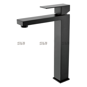 SLY Single Hole Centerset Hight Bathroom Faucets Stainless Steel Bathroom Faucet