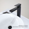 SLY Brass Black Best Quality Brass Single Hole Basin Faucet Hot And Cold Water Mixer Bathroom
