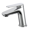 SLY Brass Brushed Gold Fashion Design Rainbow Chrome Single Handle Brass Bathroom Sink Faucet