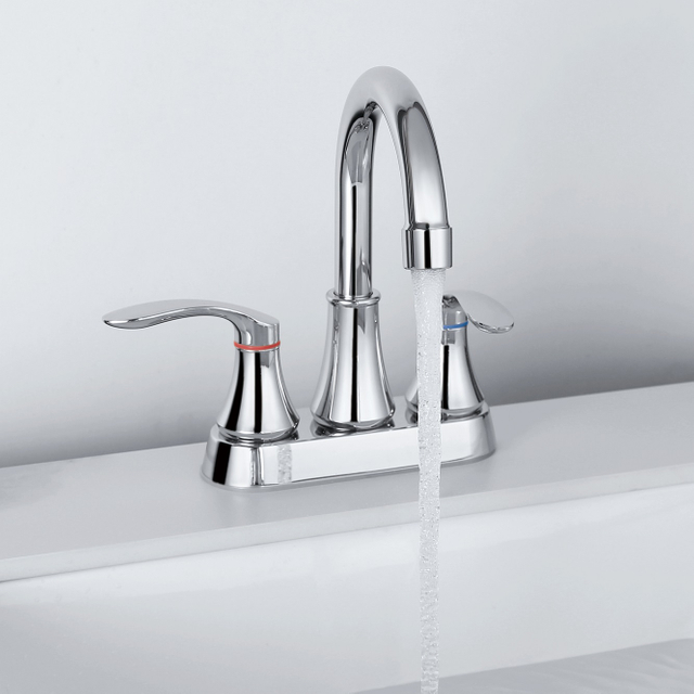 SLY Chrome Hot Sale Modern Mixer Sink Bathroom Taps Faucets