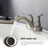 SLY Matte Black China Manufacturer Royal Brass Style Square Bathroom Faucets
