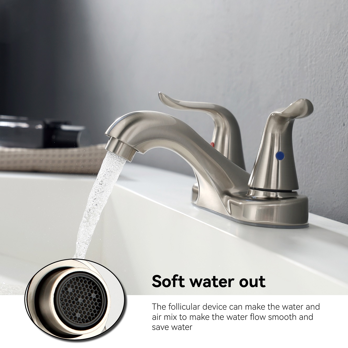 SLY Matte Black China Manufacturer Royal Brass Style Square Bathroom Faucets