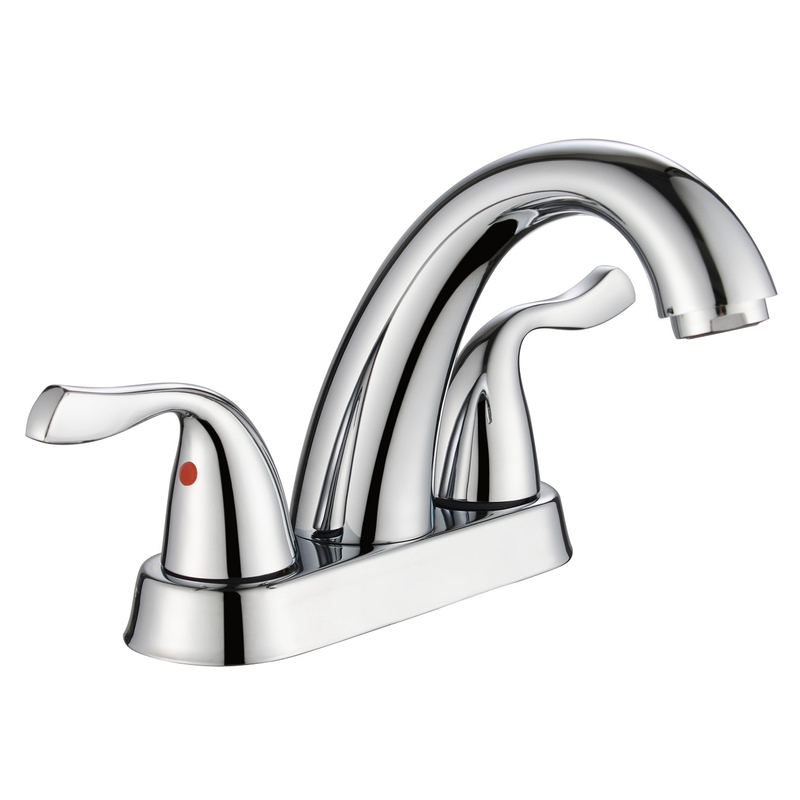 SLY Brass Modern Kitchen Bathroom Faucets Taps Basin Mixer with Single Handle Hole
