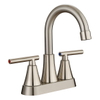 SLY Brushed Nickel New Cheap Centerset Bathroom Faucet Single Handle