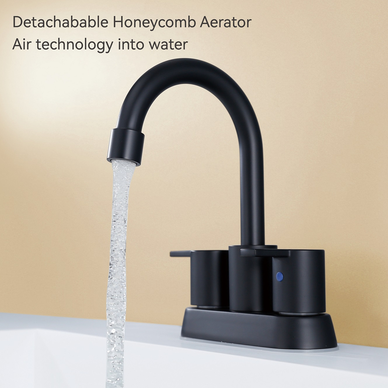 SLY Brass Brushed Nickel One Hole Waterfall Mixer Sinks Single Tap Bathroom Taps Basin Faucet